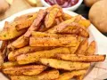 Idealne frytki z piekarnika: Ile piec i jak uzyskać chrupkość?