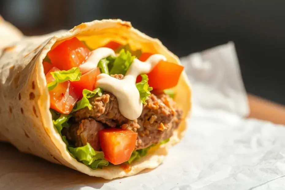 Czy kebab w tortilli może być zdrowy? Werdykt dietetyka.