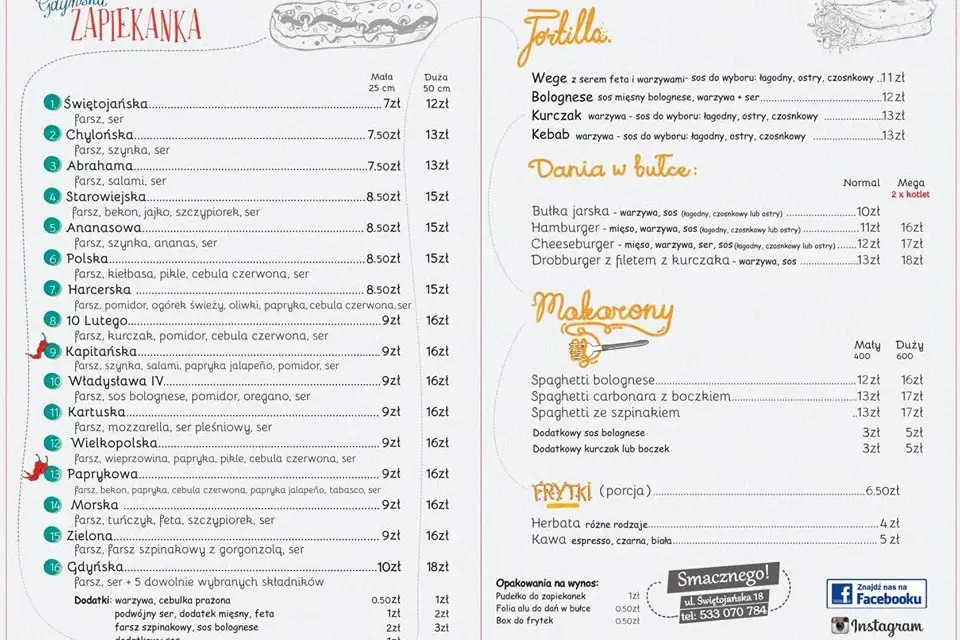 Gdyńska Zapiekanka: Menu, Ceny, Lokalizacja. Czy warto stać?
