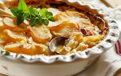 Zapiekanka ziemniaczana z serem: przepis, sekrety i idealny smak!
