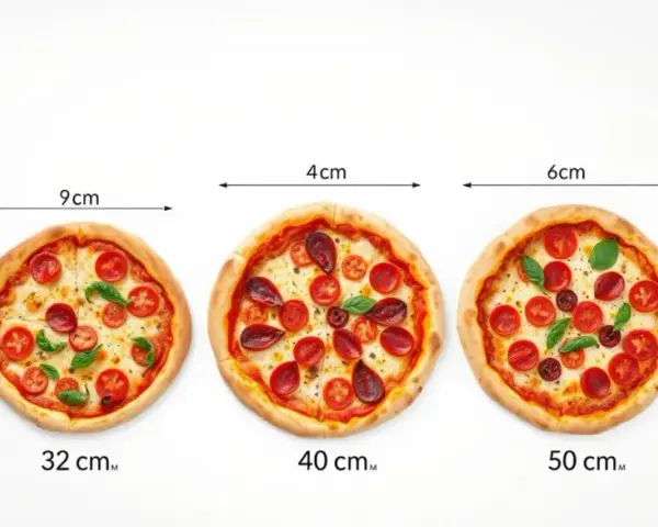 Ile sera na pizzę? Proporcje na 20, 30, 40 cm i triki pizzerów.