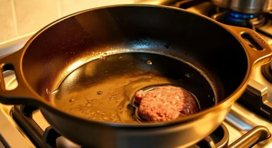 Na czym smażyć burgera? Patelnia, tłuszcz i techniki mistrzów