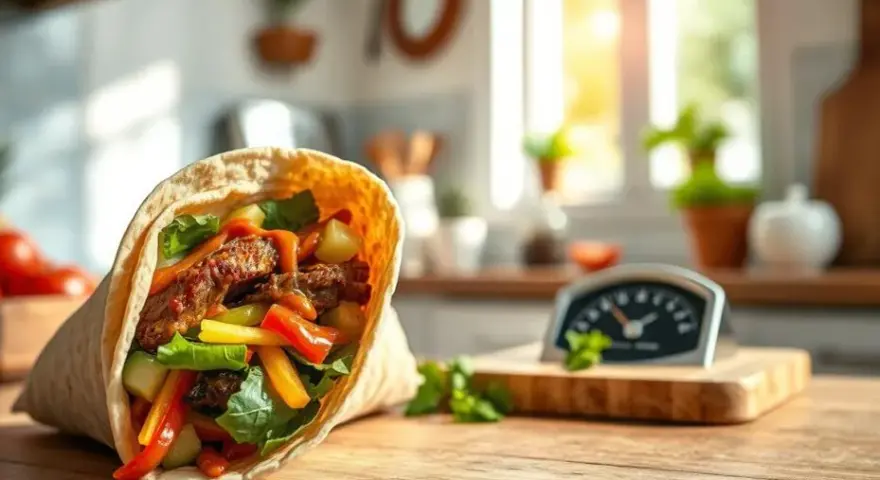 Ile waży kebab? Sprawdź wagi popularnych wersji i składników