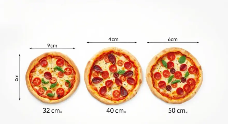 Ile sera na pizzę? Proporcje na 20, 30, 40 cm i triki pizzerów.