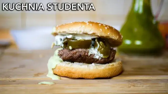 domowy jalapeno burger