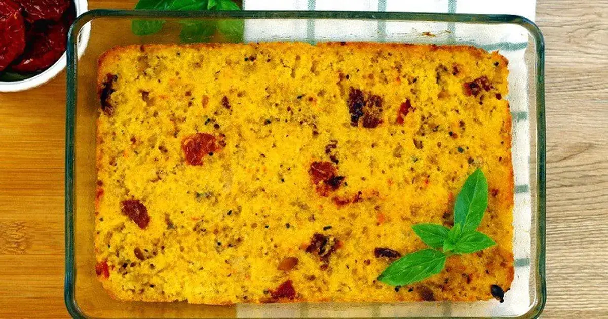 Zapiekanka z kaszą jaglaną i mięsem gotowe danie