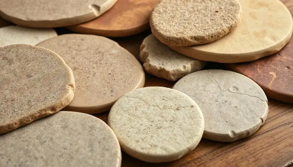 Rodzaje kamieni do pizzy: szamotowy, granitowy, kordierytowy, ceramiczny porównanie