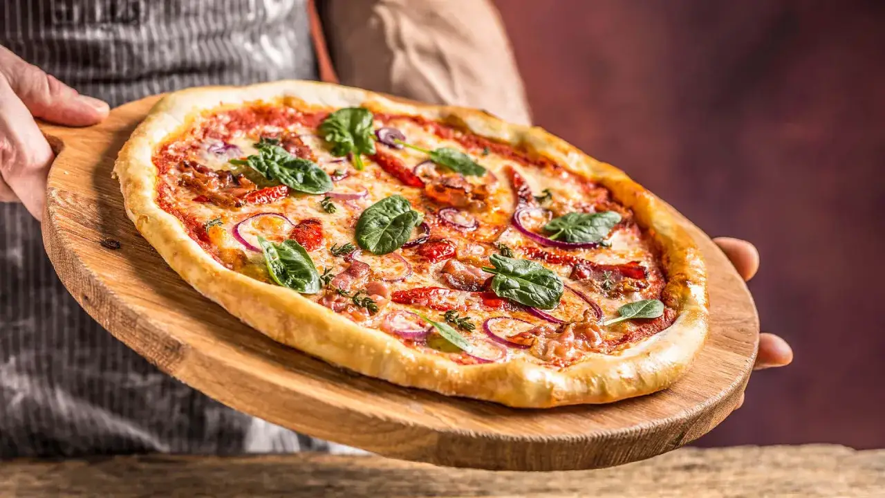 Zdrowa pizza domowa, składniki fit pizza