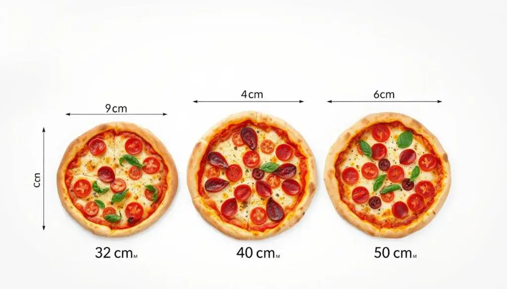 różne rodzaje pizzy 32 cm porównanie