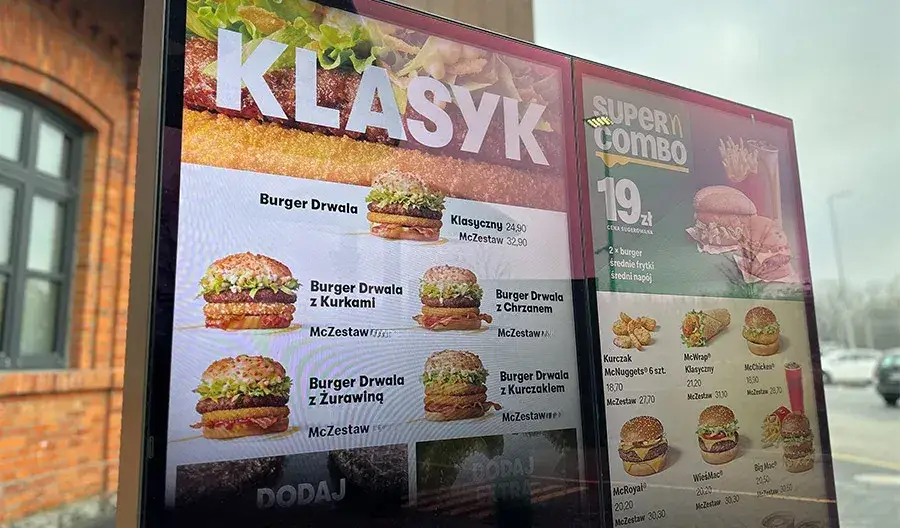 Burger Drwala wszystkie warianty